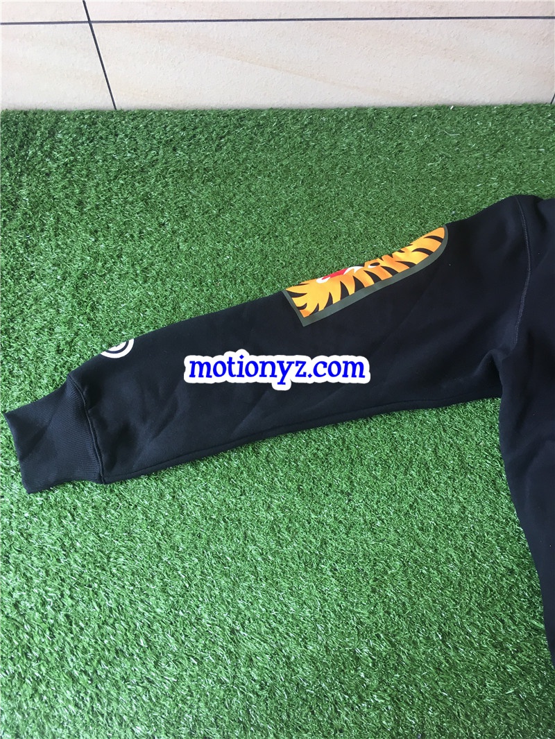 A Bathing Ape Bape Shark Black Camo Hoodies